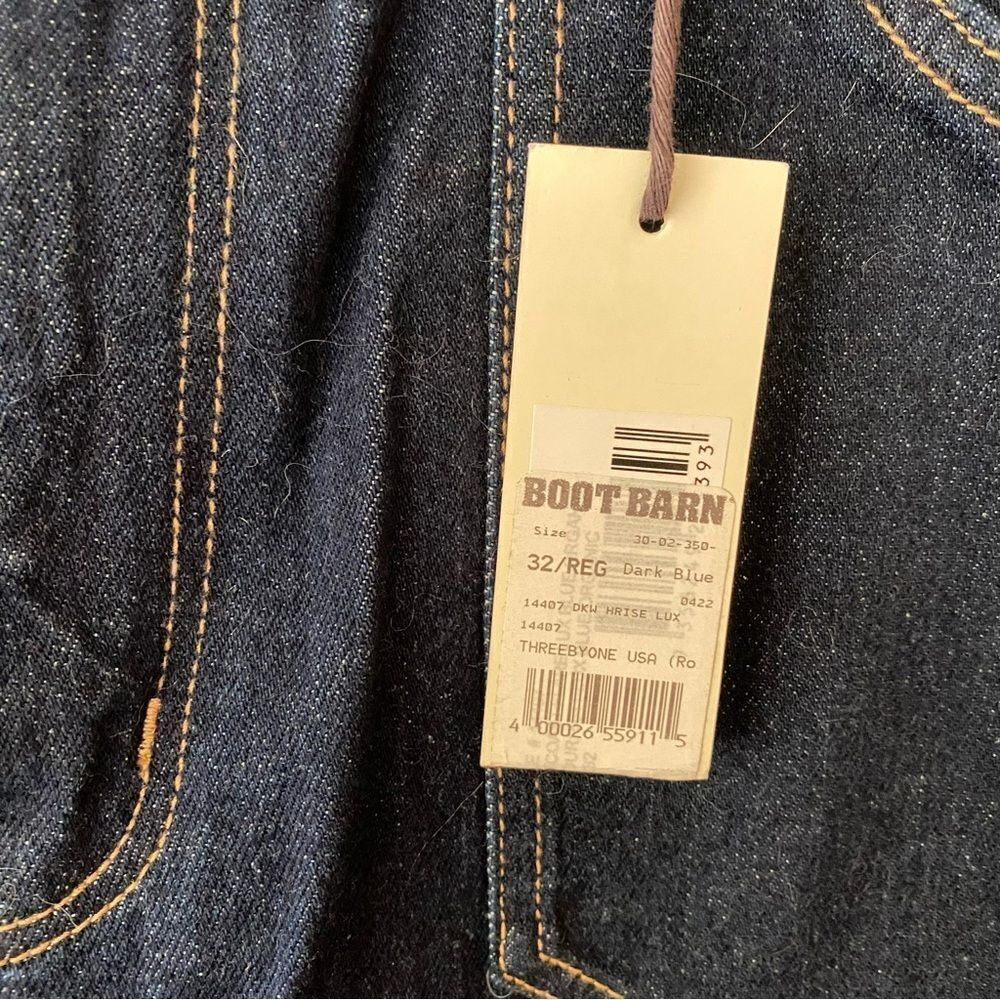 ROLLAS jeans east coast flares dark denim bell bottoms high rise NWT 32 - Picture 9 of 9